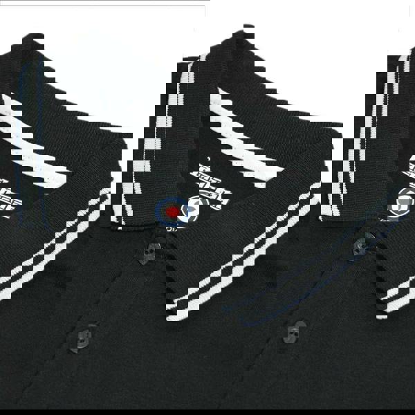 Lambretta Mens Classic Retro 2 Tone Mod Ska Casual Polo Shirt