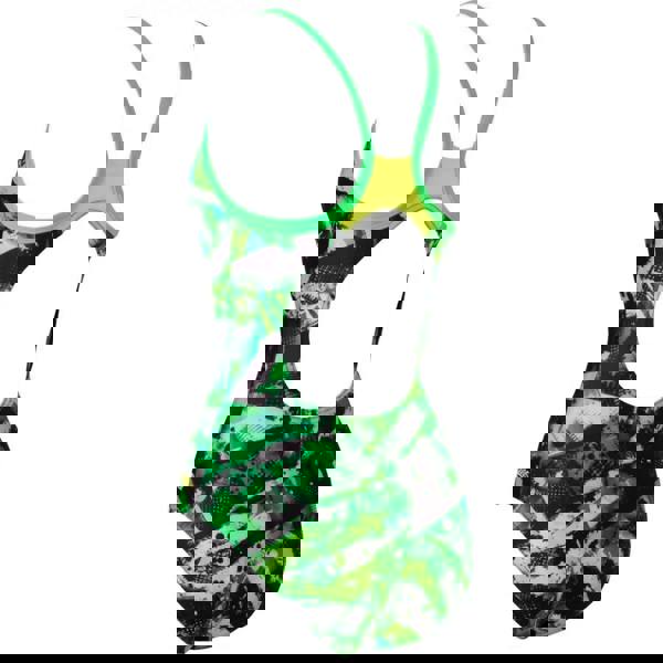 Zoggs Greengame Strikeback Swimsuit - Green