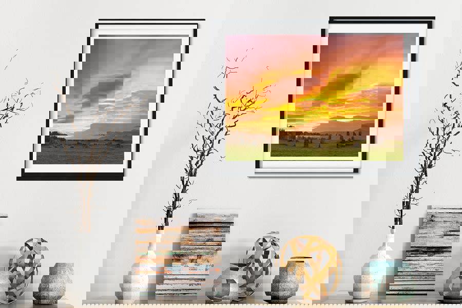 Castlerigg stone circle at sunrise