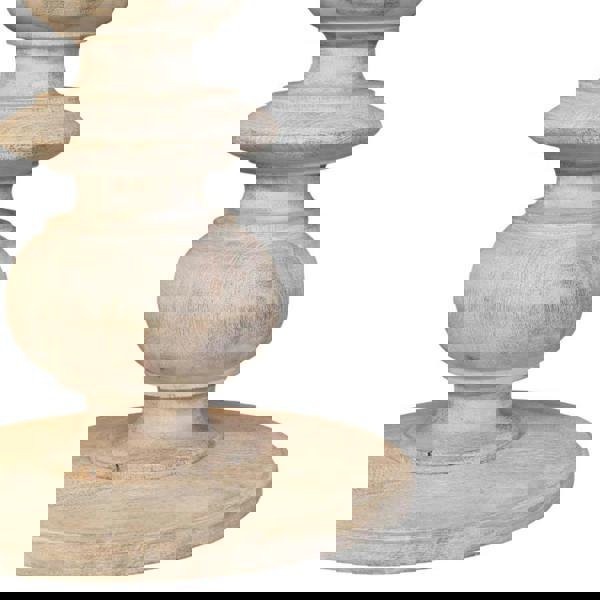 Artisan Furniture Solid Wood The Bellis Marble Accent Table