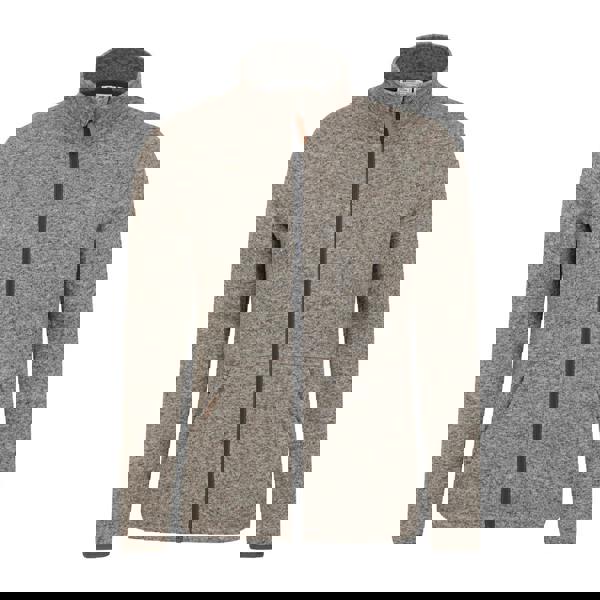 Mountain Warehouse Mens Idris III Full Zip Fleece Jacket - Beige