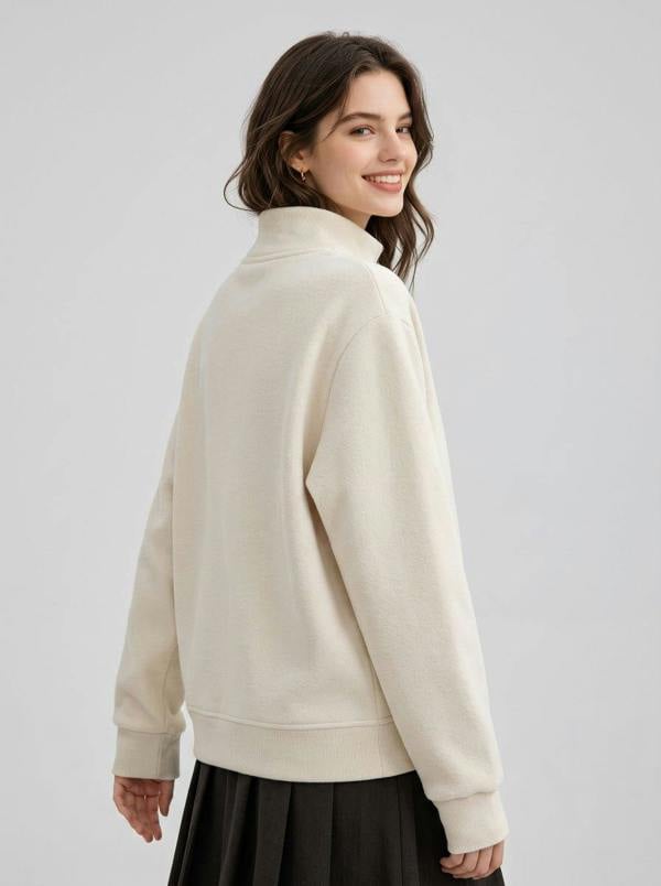 Anniou Women's Fleece Pullover Sweatshirt