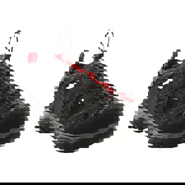 Regatta Mens Westshore III Walking Shoes - Black/True Red