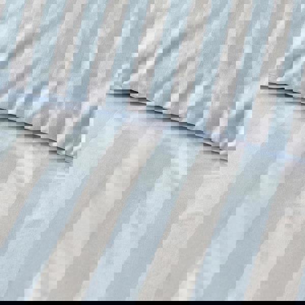 Sassy B Stripe Tease Reversible Duvet Cover Set Blue