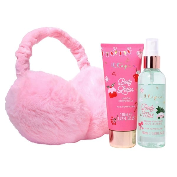 The Kind Edit Co. Utopia Cosy Comfort Trio Body Care Gift Set 3 Pack