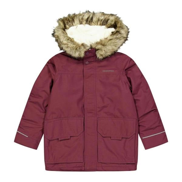 Craghoppers Childrens/Kids Corrib Insulated Parka - Deep Violet - 
