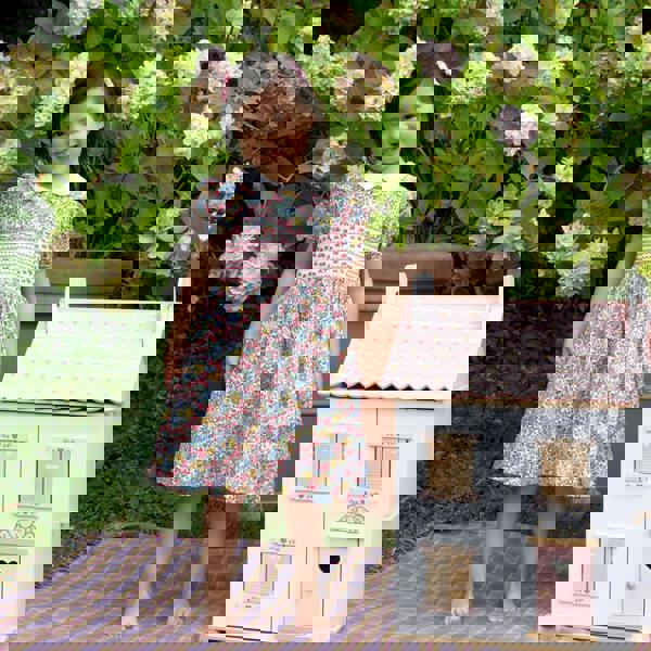 Rachel Riley Ditsy Floral Smocked Dress