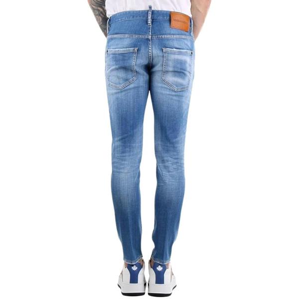DSQUARED2 Distressed Skater Jean Slim Cut Jeans W32
