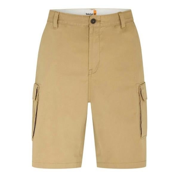 Timberland Mens Regular Cargo Shorts - Lemon/Pepper - 