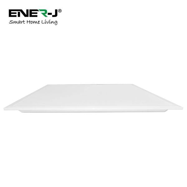 ENER-J LED Backlit Panel, 595x595x30mm, 4000 Lumens, 6000K, 40W, No Flicker CE Driver, Ultra Slim Design, 3 Years Warranty | Pack of 6