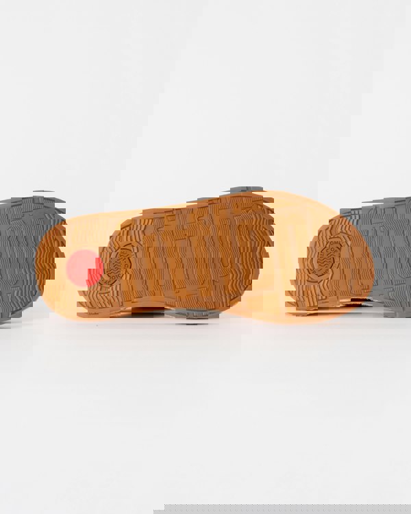 FitFlop Womens F-Mode Espadrille Leather Flatform T/Post Sandals