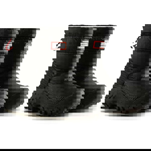Hunter Intrepid Short Snow Boot Womens - Black