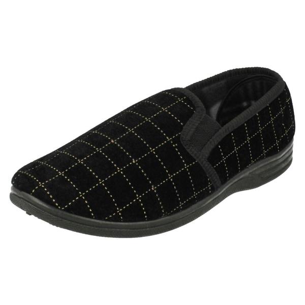 Spot On Mens Spot On Slip On Casual Slipper Shoes