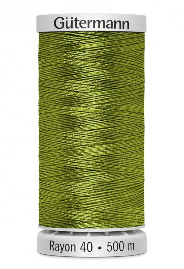 Gutermann No 40 Sulky Rayon Embroidery Thread 500m Rayon Thread Suitable For Embroidery