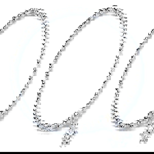 Mylee London Snowflake on Silver Ball Bead Bracelet
