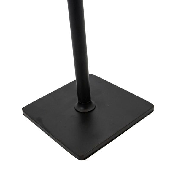 Tall Black Rechargeable Touch Dimmable Table Lamp with Metal Shade Image 3