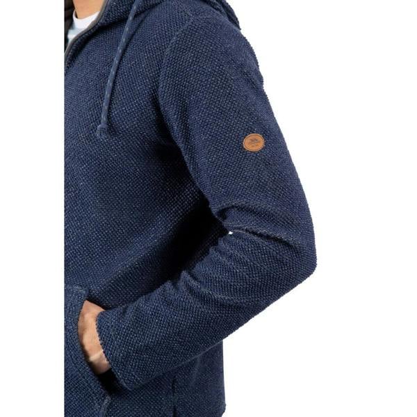 Trespass Mens Scawton Zipped Hoodie - Navy Marl