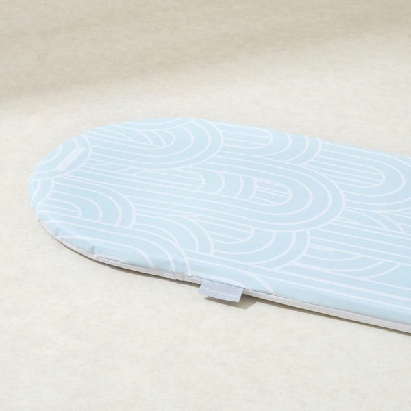 Basket Changing Mat - Melbourne (Ocean Blue) - The Tiny Bed Company™