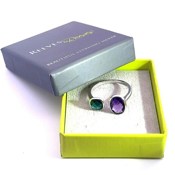 Reeves & Reeves Iris Two Stone Ring