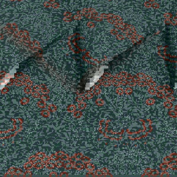 William Morris At Home Michaelmas Daisy Wallpaper | Midnight