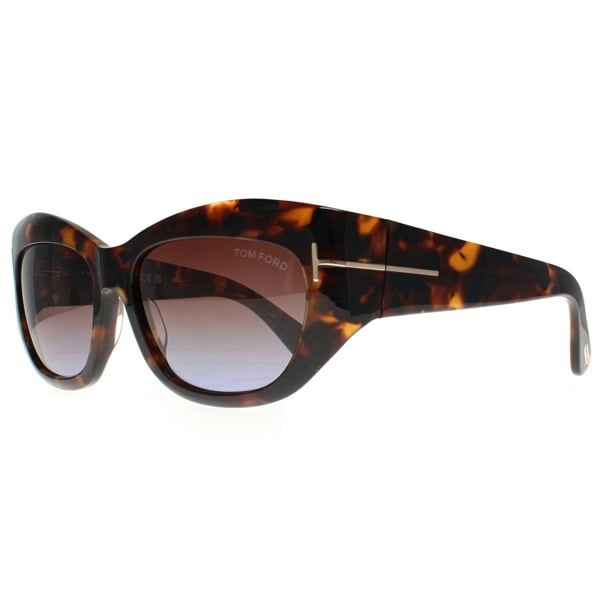 Tom Ford Sunglasses Brianna FT1065 52F Dark Havana Brown Gradient
