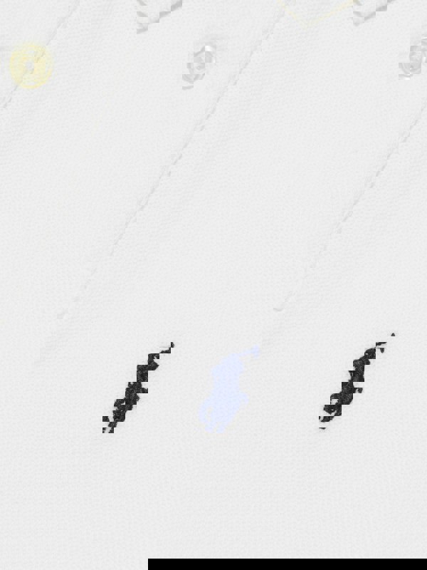 Ralph Lauren Kids Boys Custom Fit Polo Shirt in White