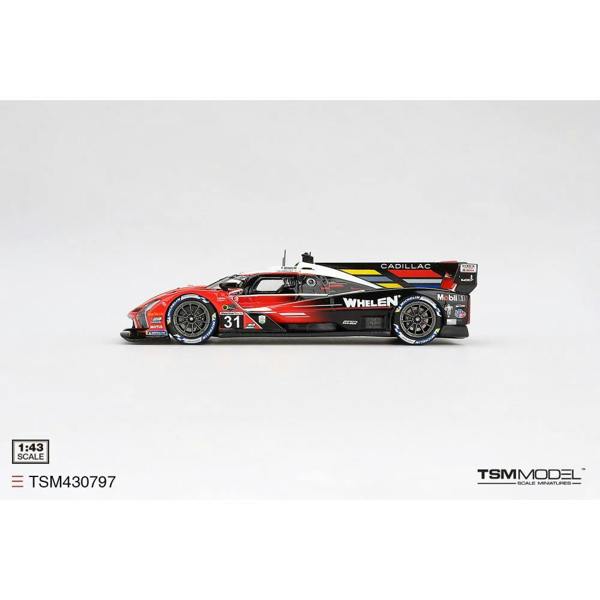 MCSlots Cadillac V-Series.R NO.31 Whelen Cadillac Racing 2024 IMSA Daytona 2nd Place 1:43 Scale TSM430797