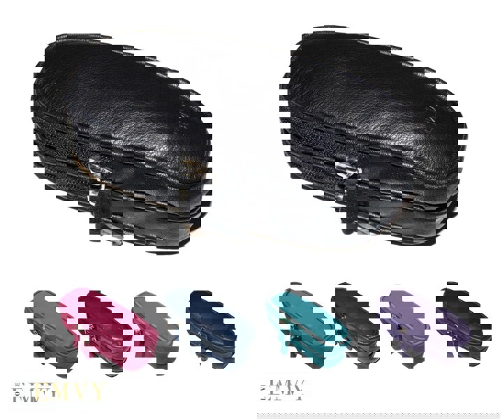 Love EMVY Soft Leather Unisex Double Glasses Case