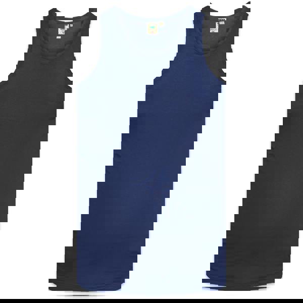 Duke Mens D555 Fabio Tank Top - Navy - 