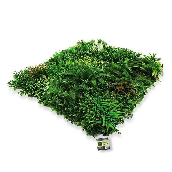 Premium Artificial Green Wall Panel 1m x 1m - Spring - Evergreenery