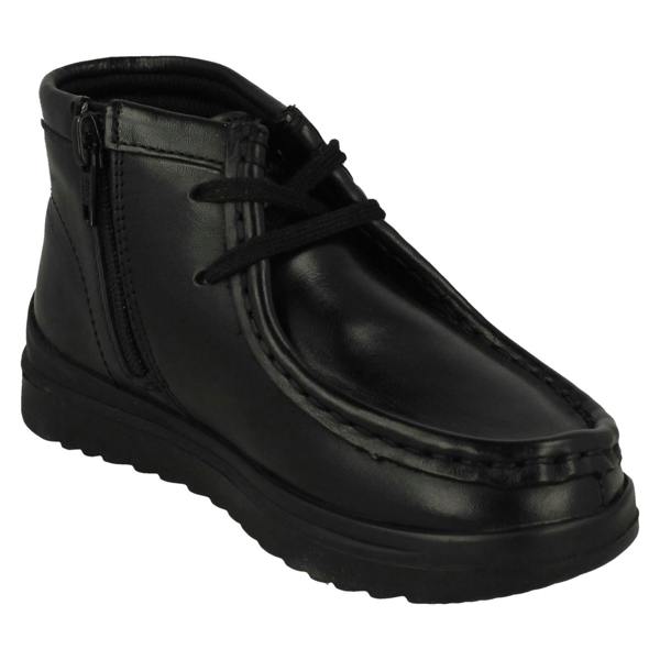 Clarks Boys Clarks Ankle Boots Ideal For School Goal Wally K