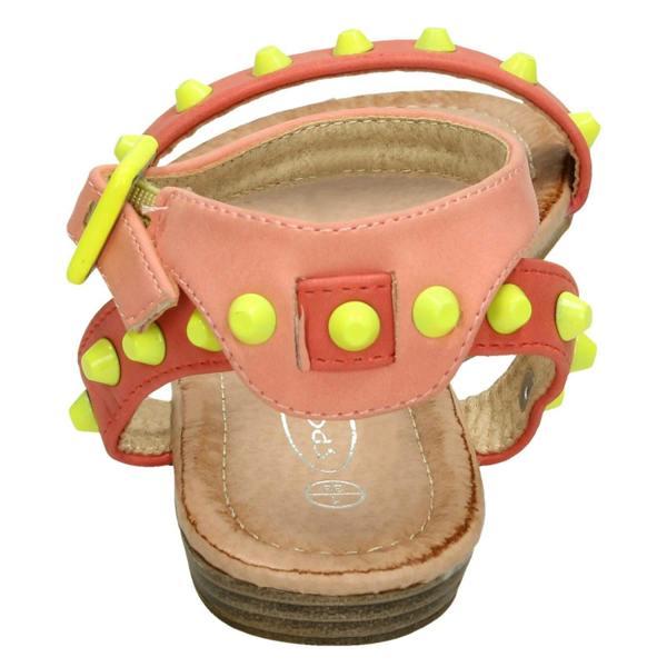 Spot On Girls Spot On Flat Ankle Strap Sandal H0116
