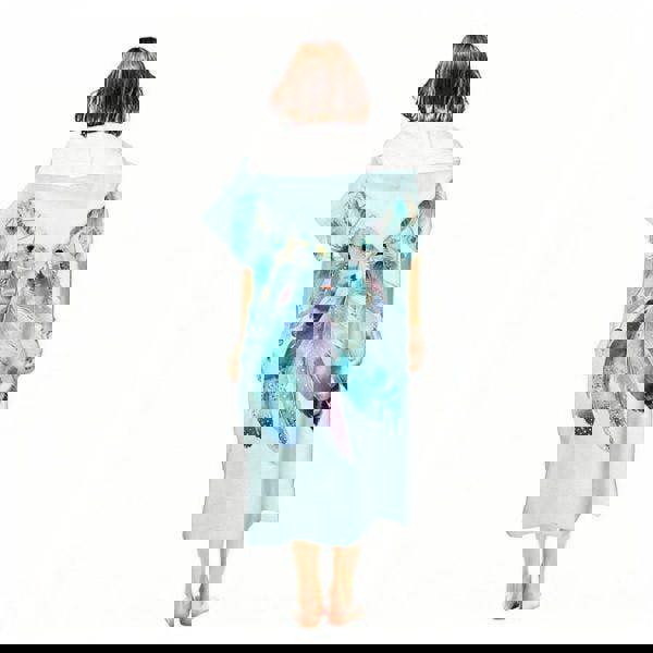 Leaper Pullover Style Adult Hooded Cloak Bath Towel