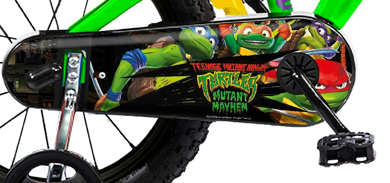 Dino Bikes Dino Teenage Mutant Ninja Turtles 16" Bicycle - Green