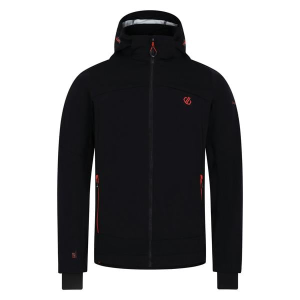 Dare 2B Mens Mountaineer Soft Shell Jacket - Black - 