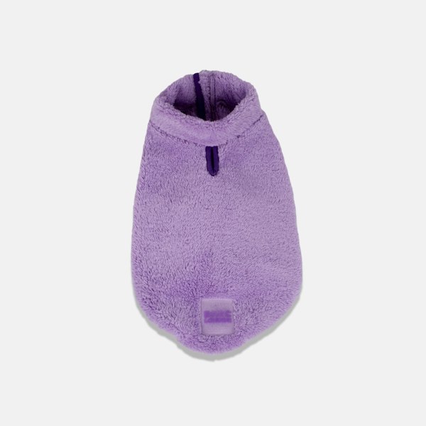 Barc London Sherpa Fleece Dog Vest - Lilac