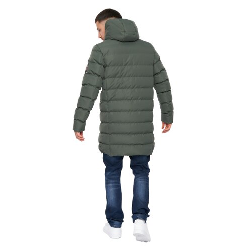 Crosshatch Mens Longkamp Jacket - Olive
