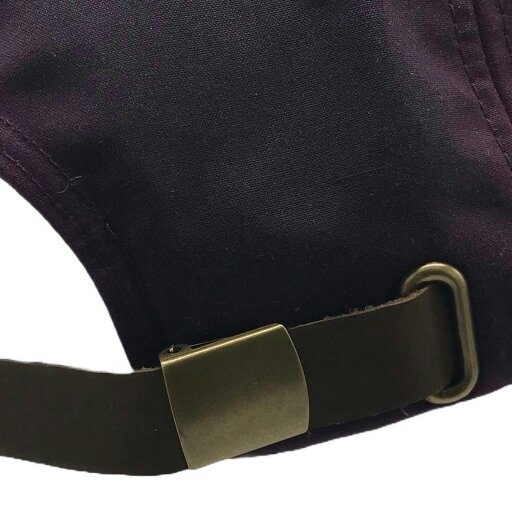 Heather Hats & Accessories Water Resistant Waxed Cotton Baseball Trucker Cap, Cotton Lining, Outdoor Wear, Merlot Wine