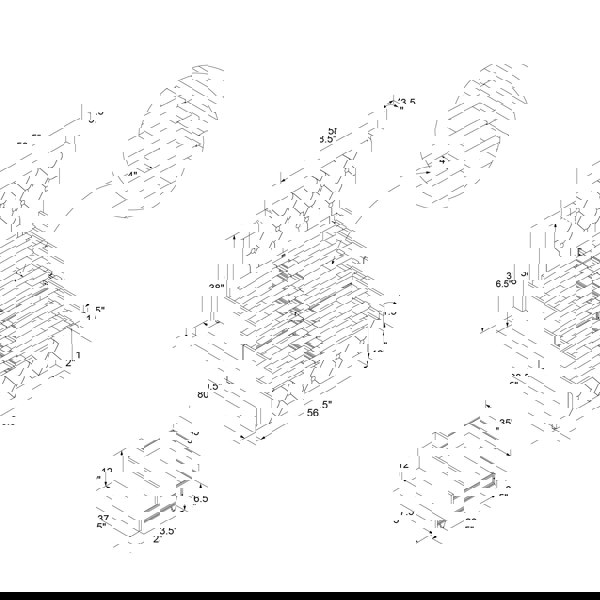 Dorel Home Dakota Bed with Storage PU Black - Double