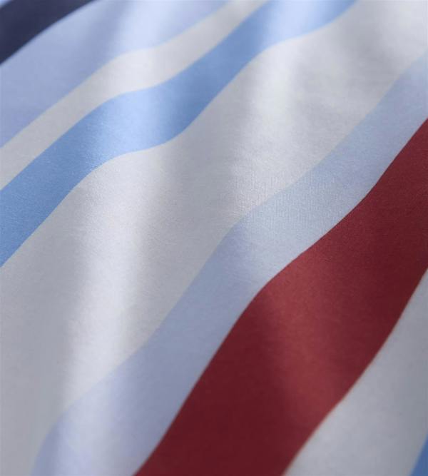 Simply Stripes Blue Super King Duvet Cover Set