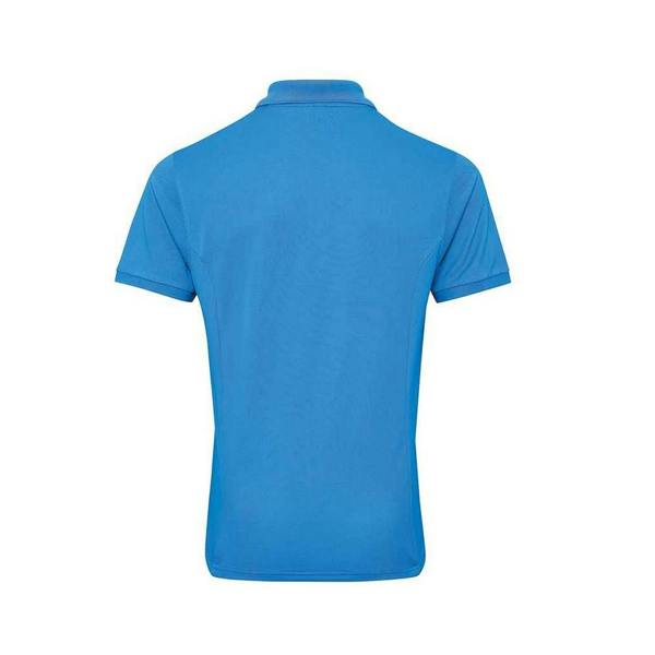 Premier Mens Coolchecker Plus Piqu Polo Shirt - Turquoise