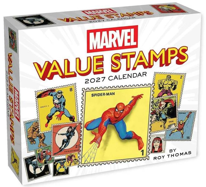 Marvel Value Stamps Day-to-Day Calendar 2027