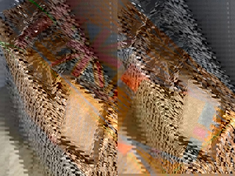 Mala Leather Union Jack RFID Wallet with Coin Pocket