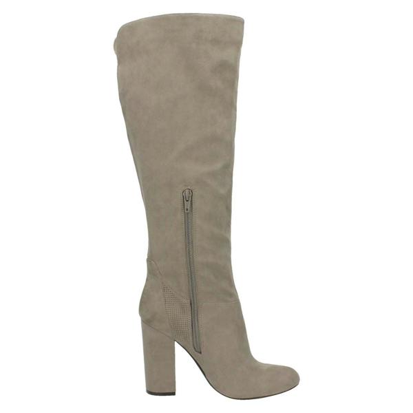 Anne Michelle Ladies Anne Michelle Chunky Block Heel Knee High Boots