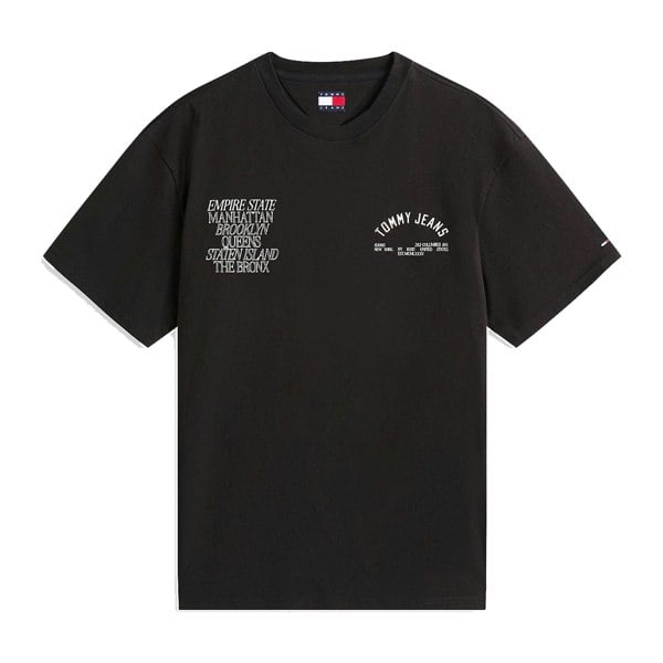 Tommy Hilfiger Tommy Jeans Graphic Boroughs T-Shirt Black