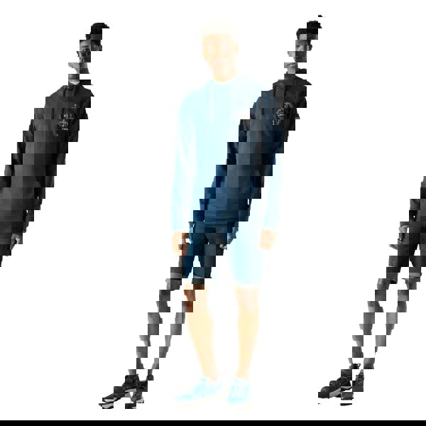 Regatta Mens Cline Compass Hoodie - Moonlight Denim/Nordic Blue - 