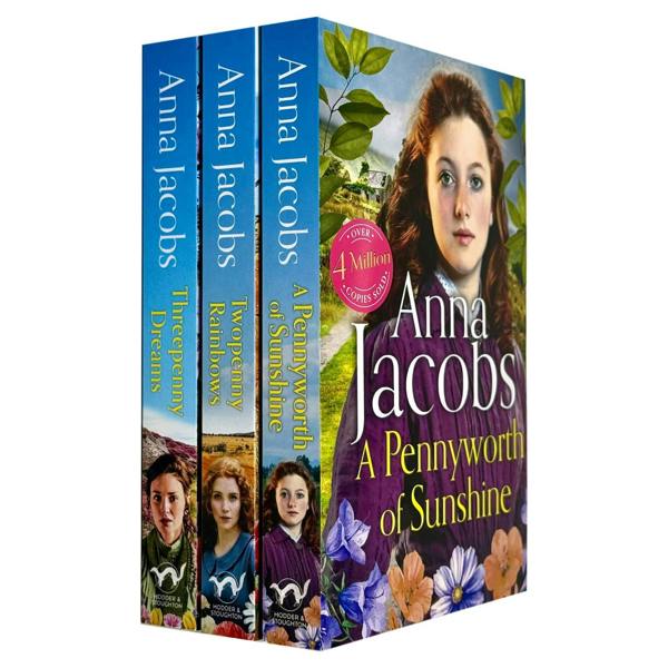 Michaels Family Series – 3 Book Collection Set by Anna Jacobs | Historical Family Saga Fiction (New Cover Edition)