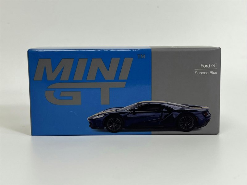 Mini GT Ford GT Sunoco Blue LHD 1:64 Scale Mini GT MGT00614L