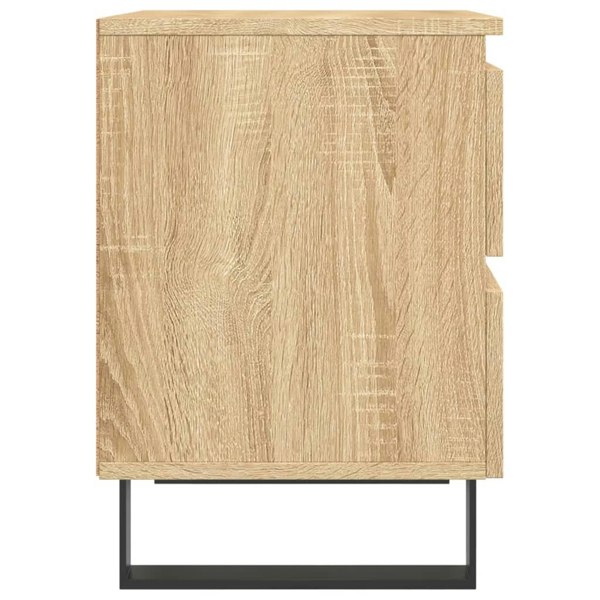Berkfield Bedside Cabinet Sonoma Oak 40x35x50 cm Engineered Wood