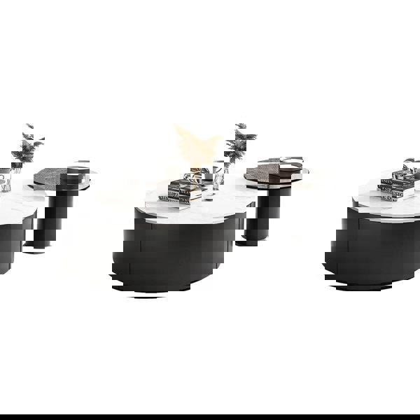 Lionel Round Nesting Coffee Table Set-Ritconcept-Rit Concept